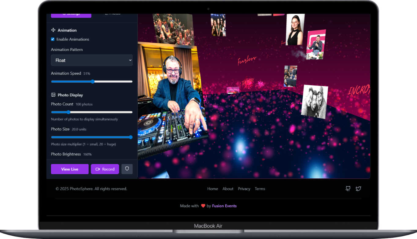 Branded Photosphere Experience